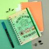 CADERNO SMART MINI COM FOLHAS E DIVISÓRIAS REPOSICIONÁVEIS LUCAS FILM STAR WARS MANDALORIAN – REF. 4216 – 1 UNIDADE
