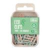 CLIPES 28MM COM 80 UNIDADES PASTEL ECO TILIBRA - REF. 34658 - CAIXA COM 12 BLISTER