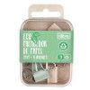 PRENDEDOR DE PAPEL 19MM PASTEL ECO TILIBRA - REF. 346594 - 8 UNIDADES