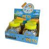 BORRACHA MINI PETS SORTIDO TILIBRA - REF. 34506 - CAIXA COM 4 POTES