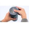 COPO TERMICO INOX PARA CERVEJA COM ABRIDOR 590ML PRETO - REF. 22640 1 UNIDADE