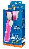 BORRACHA CANETA FLAT ROSA MERCUR - REF. B01010101024 - CAIXA COM 6 UNIDADES
