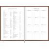 AGENDA COSTURADA TORINO M5 CORES TILIBRA 2025 - REF. 347728 - PACOTE COM 4 UNIDADES SORTIDAS
