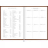 AGENDA COSTURADA TORINO M5 CORES TILIBRA 2026 - REF. 347728 - PACOTE COM 4 UNIDADES SORTIDAS
