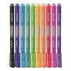 CANETA HIDROCOR 10 CORES COLORPEPS GLITTER MAPED - 847110 - UNIDADE