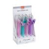 CANETA ESFEROGRAFICA 0.7 COM CARIMBO CANDY BRW - REF. CA0207 - CAIXA COM 12 UNIDADES