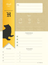 AGENDA DIARIA ESPIRAL HARRY POTTER 2026 JANDAIA - REF. 64687-24 - PACOTE COM 4 UNIDADES SORTIDAS 