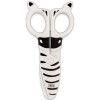 TESOURA ESCOLAR 12CM PLASTICA ZOO ZEBRA TILIBRA - REF. 34652 - CAIXA COM 12 UNIDADES