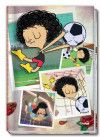 CADERNO BROCHURAO CAPA DURA 80FL IRMAO DO JOREL CREDEAL - REF. 281956 - PACOTE COM 5 UNIDADES