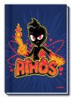 CADERNO BROCHURAO CAPA DURA 80FL ATHOS E PROBLEMS CREDEAL - REF. 281314 - PACOTE COM 5 UNIDADES