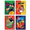 CADERNO BROCHURAO CAPA DURA 80FL GELEIA E ROBIN CREDEAL - REF. 282731 - PACOTE COM 5 UNIDADES