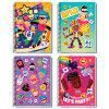 CADERNO 1 MATERIA CAPA DURA 80FL PK XD CREDEAL - REF. 280645 - PACOTE COM 3 UNIDADES