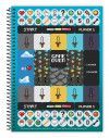 CADERNO 1 MATERIA CAPA DURA 80FL ATHOS E PROBLEMS CREDEAL - REF. 281291 - PACOTE COM 3 UNIDADES