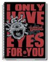CADERNO 16 MATERIAS CAPA DURA 256FL DUNGEONS E DRAGONS CREDEAL - REF. 278789 - PACOTE COM 2 UNIDADES