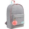 MOCHILA DE COSTAS ACADEMIE DOTS CINZA TILIBRA - REF. 34779 - 1 UNIDADE