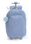 MOCHILETE CRINKLE AZUL LUXCEL - REF. MC47152UP-AZ - 1 UNIDADE