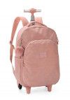 MOCHILETE CRINKLE NUDE LUXCEL - REF. MC47152UP-NU - 1 UNIDADE