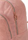 MOCHILETE CRINKLE NUDE LUXCEL - REF. MC47152UP-NU - 1 UNIDADE