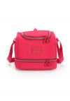 LANCHEIRA COM ALCA CRINKLE PINK LUXCEL - REF. LA47153UP-PK - 1 UNIDADE