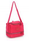 LANCHEIRA COM ALCA CRINKLE PINK LUXCEL - REF. LA47153UP-PK - 1 UNIDADE