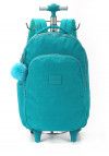 MOCHILETE CRINKLE VERDE LUXCEL - REF. MC47152UP-VD - 1 UNIDADE