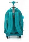 MOCHILETE CRINKLE VERDE LUXCEL - REF. MC47152UP-VD - 1 UNIDADE