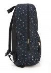 MOCHILA DE COSTAS ADV ESTAMPADA PRETO LUXCEL - REF. MS47323AV-PTO - 1 UNIDADE