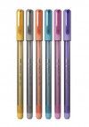 CANETA CIS GELYX 1.0 MM ESTOJO COM 6 METALICAS - REF. 5.7118 - 1 UNIDADE