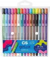 CANETA CIS GELYX ESTOJO COM 30 CORES - REF. 5.7120 - 1 UNIDADE