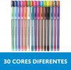 CANETA CIS GELYX ESTOJO COM 30 CORES - REF. 5.7120 - 1 UNIDADE