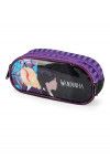 ESTOJO DUPLO WANDINHA ROXO LUXCEL - REF. EI39845WD-RX - 1 UNIDADE