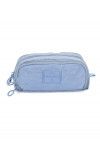 ESTOJO TRIPLO CRINKLE AZUL LUXCEL - REF. ET47160UP-AZ - 1 UNIDADE