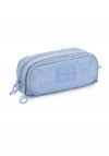 ESTOJO TRIPLO CRINKLE AZUL LUXCEL - REF. ET47160UP-AZ - 1 UNIDADE