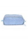 ESTOJO TRIPLO CRINKLE AZUL LUXCEL - REF. ET47160UP-AZ - 1 UNIDADE