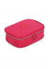 ESTOJO BOX CRINKLE PINK LUXCEL - REF. ET47161UP-PK - 1 UNIDADE