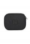 ESTOJO BOX CRINKLE PRETO LUXCEL - REF. ET47161UP-PTO - 1 UNIDADE