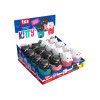 APONTADOR DUPLO COM BORRACHA KITTY TRIS - REF. 903280 - CAIXA COM 16 UNIDADES SORTIDAS