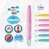 GIZAO DE CERA 6 CORES RETRATIL MEGA GEL PASTEL TRIS - REF. 632759 - 1 UNIDADE