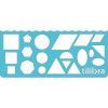 REGUA STENCIL FUN COM 4 MODELOS TILIBRA - REF. 34872 - 1 BLISTER