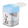 APONTADOR COM DEPOSITO 2 FUROS PANDA TILIBRA - REF. 34648 - CAIXA COM 12 UNIDADES
