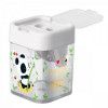 APONTADOR COM DEPOSITO 2 FUROS PANDA TILIBRA - REF. 34648 - CAIXA COM 12 UNIDADES