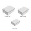 CAIXA DE PRESENTE RETANGULAR COM TAMPA P LINES 24X18X8CM CROMUS - REF. 13005996 - PACOTE COM 10 UNIDADES