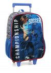 MOCHILETE SOCCER AZUL LUXCEL - REF. IC39062FT-AZ - 1 UNIDADE