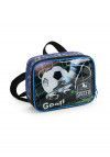 LANCHEIRA DE COSTAS SOCCER PRETO LUXCEL - REF. LA39063FT-PTO - 1 UNIDADE
