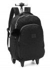 MOCHILETE CRINKLE PRETO LUXCEL - REF. MC47152UP-PTO - 1 UNIDADE
