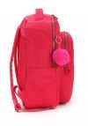 MOCHILA DE COSTAS CRINKLE PINK LUXCEL - REF. MS47151UP-PK - 1 UNIDADE