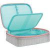 ESTOJO BOX ACADEMIE DOTS CINZA TILIBRA - REF. 34854 - 1 UNIDADE