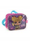 LANCHEIRA DE COSTAS L.O.L ROXO LUXCEL - REF. LA39193LO-RX - 1 UNIDADE