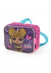 LANCHEIRA DE COSTAS L.O.L ROXO LUXCEL - REF. LA39193LO-RX - 1 UNIDADE