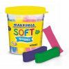 MASSINHA DE MODELAR SOFT 325G COM 5 CORES - REF. 073300000 - 1 UNIDADE